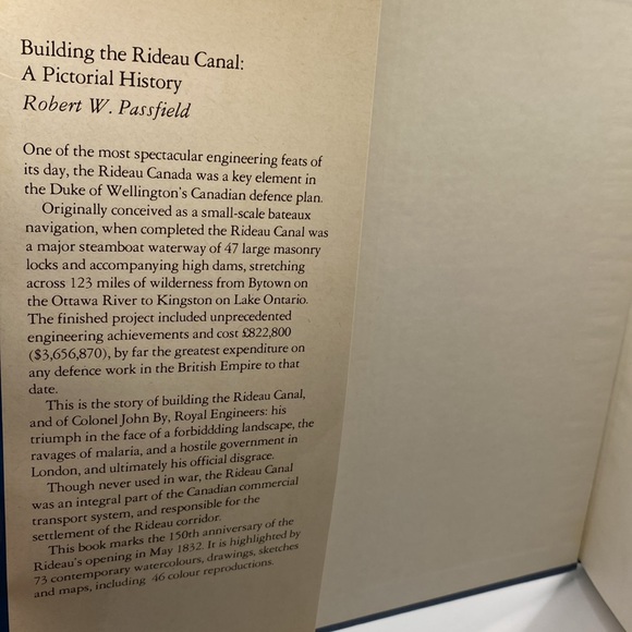 Building the Rideau Canal: A Pictorial History by Robert W. Passfield Hardcover - Picture 5 of 16